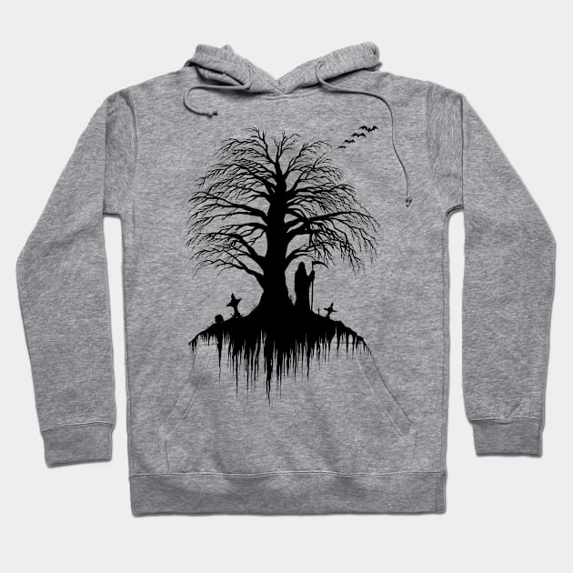 Grim Reaper Hoodie by wildsidecomix